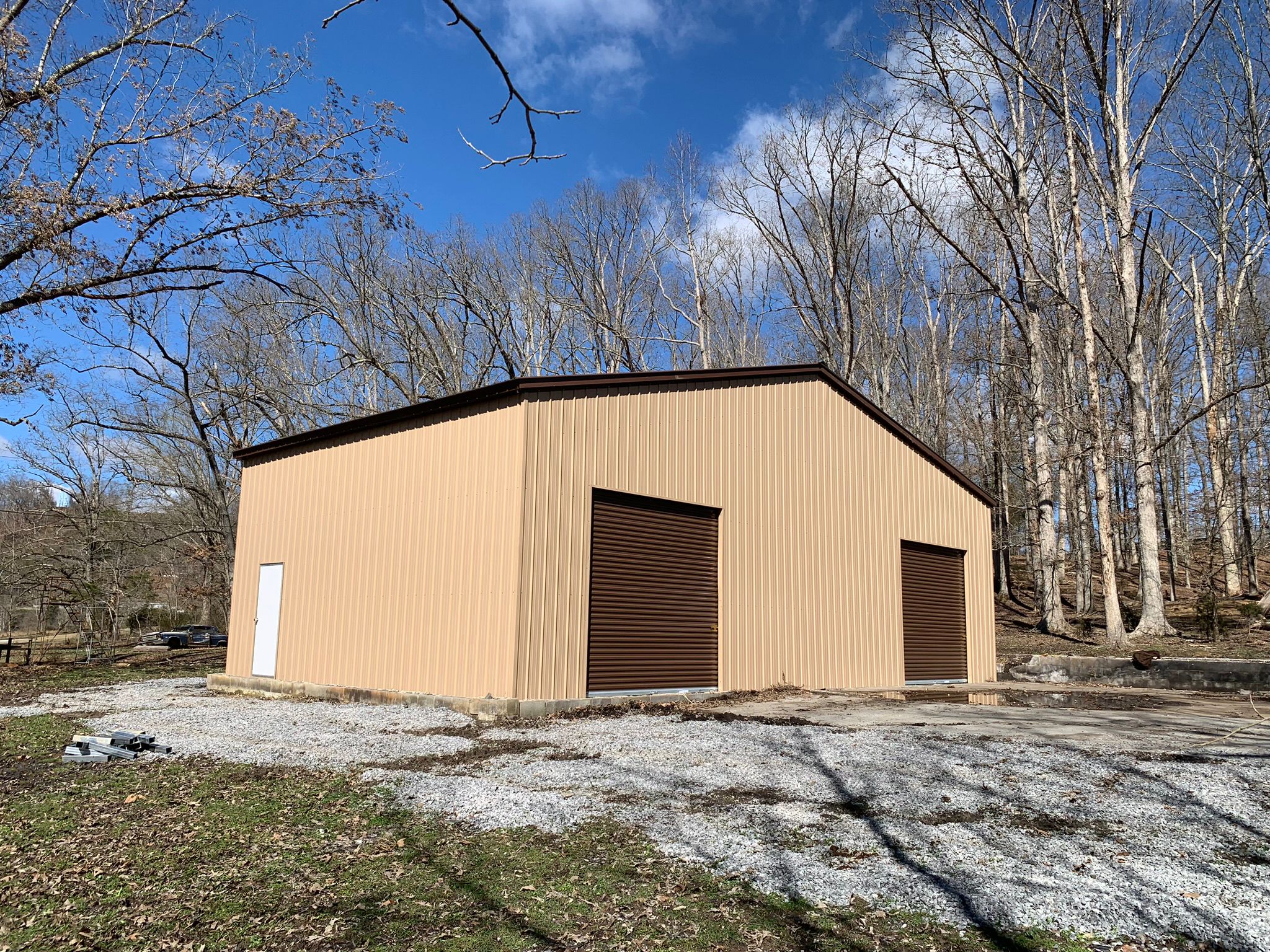 Brown Roof, Tan Siding, Tan Trim