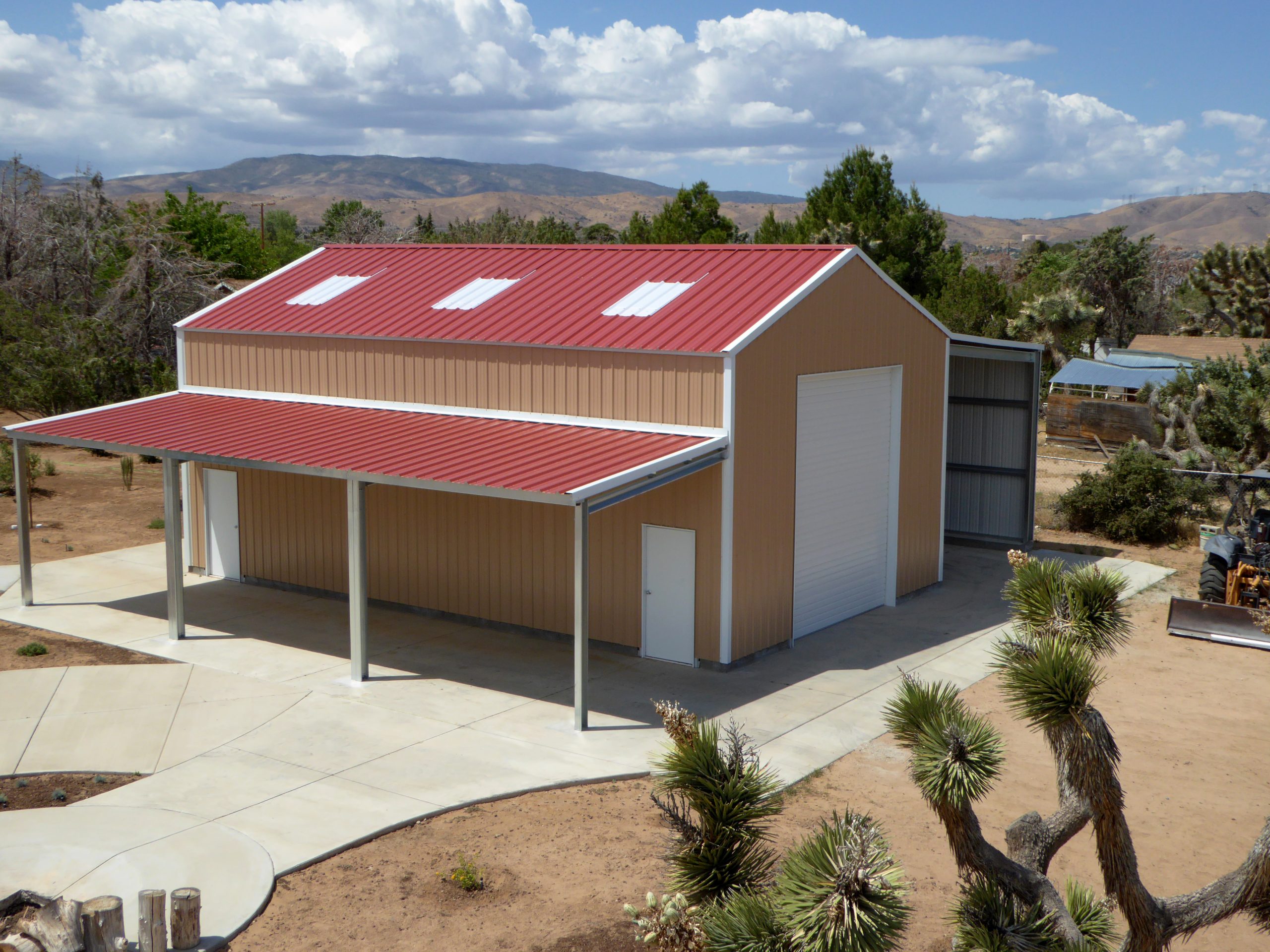 Exterior_Barn_Garage_Workshop_Gable_Commercial_CopperPennyMetallic_TerraCotta