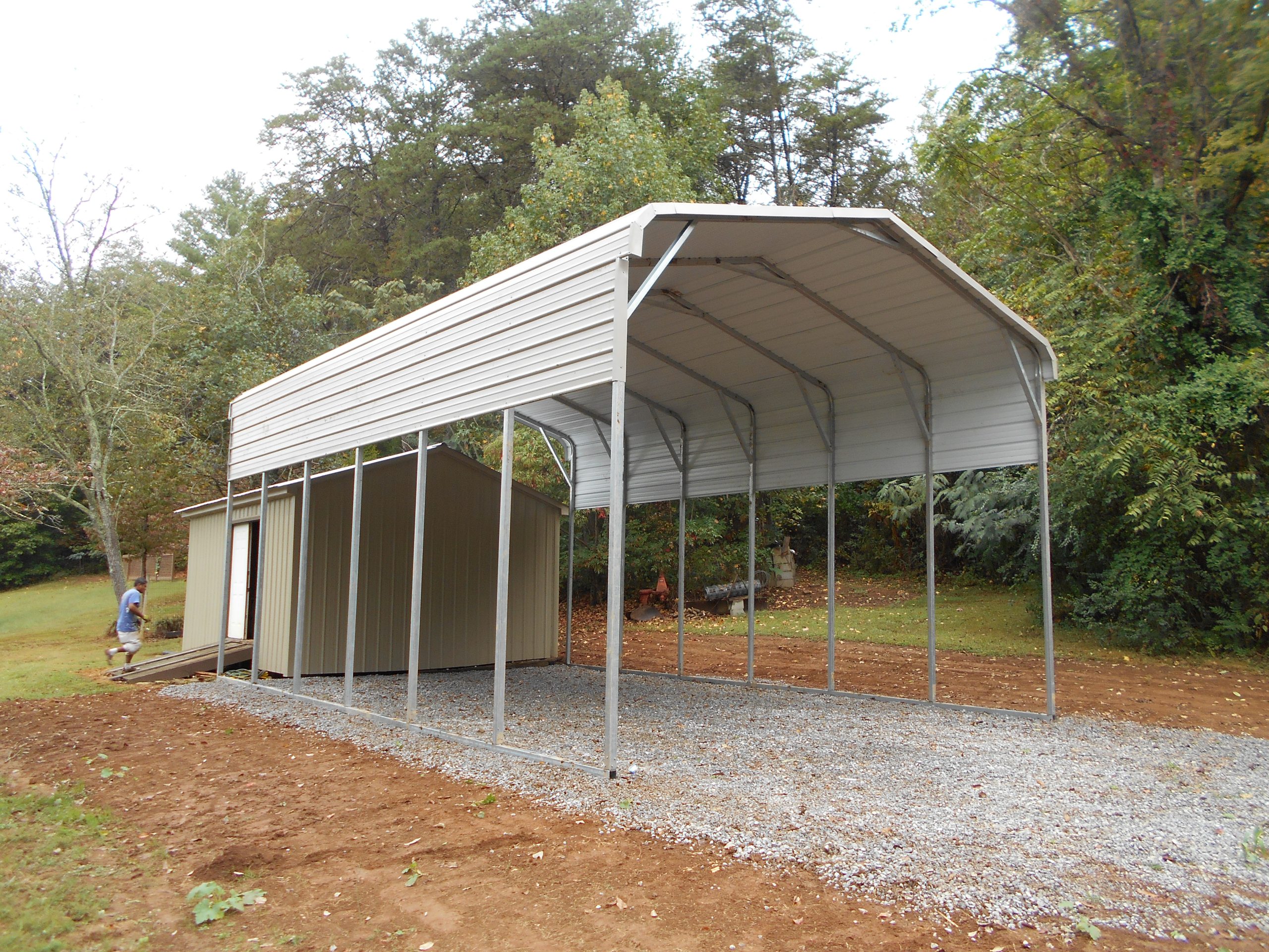 Metal RV Covers  RV Carports For Motorhomes & Campers